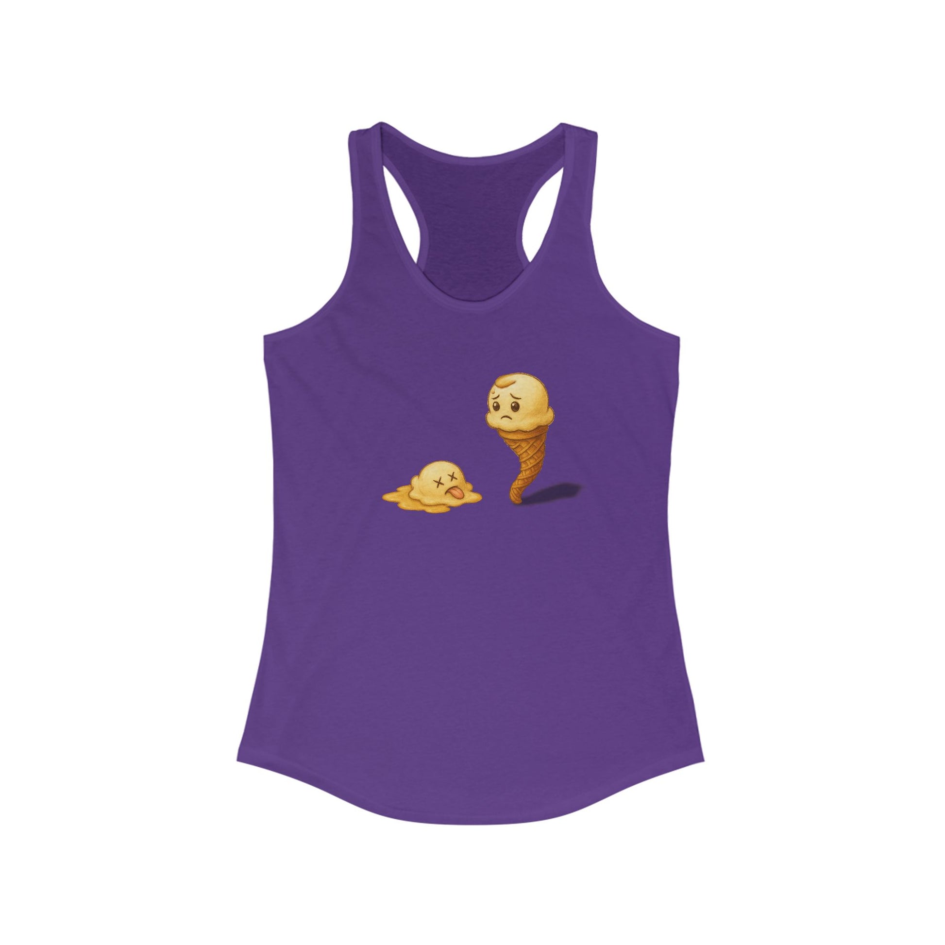 Ice Cream Slip Racerback Tank