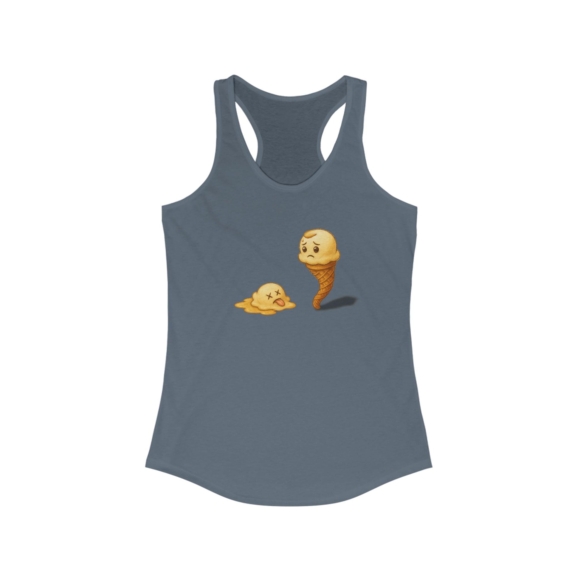 Ice Cream Slip Racerback Tank