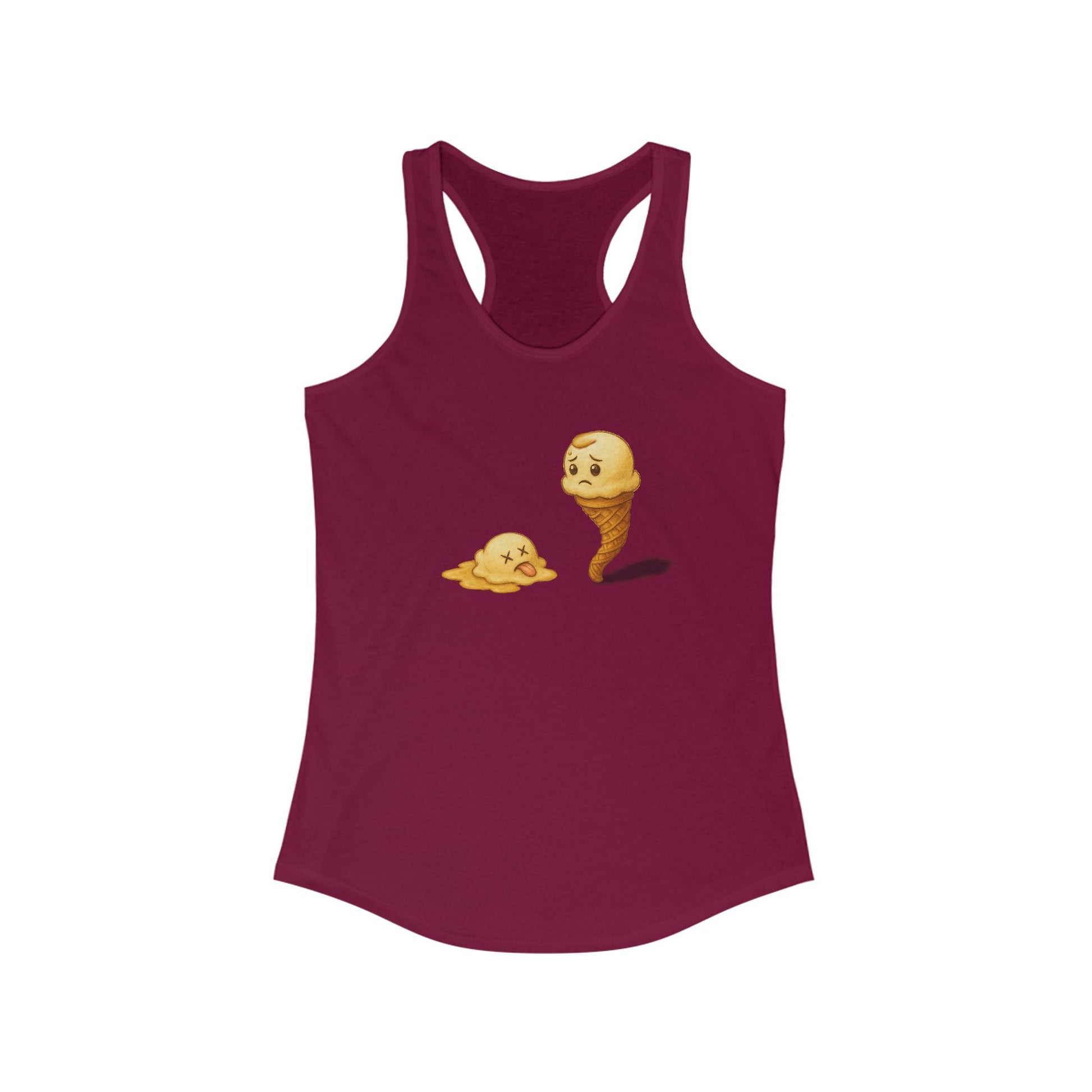 Ice Cream Slip Racerback Tank