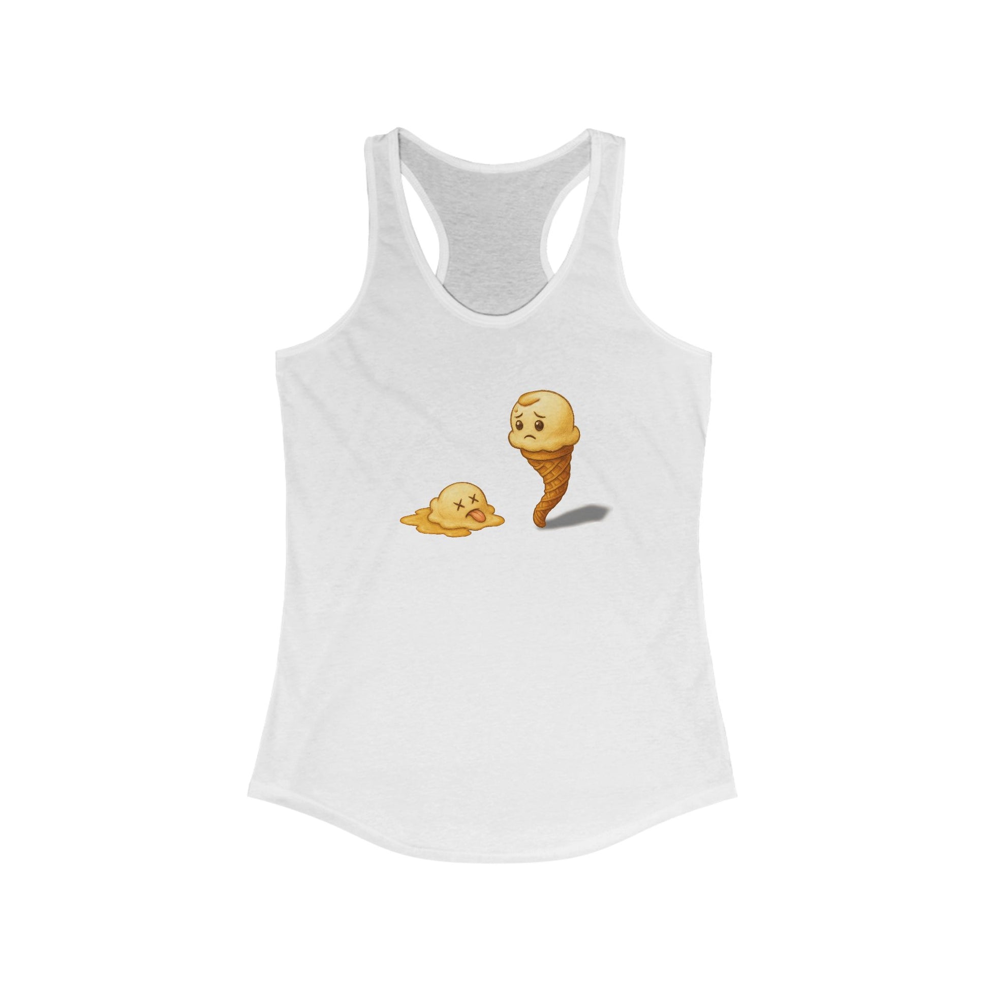 Ice Cream Slip Racerback Tank