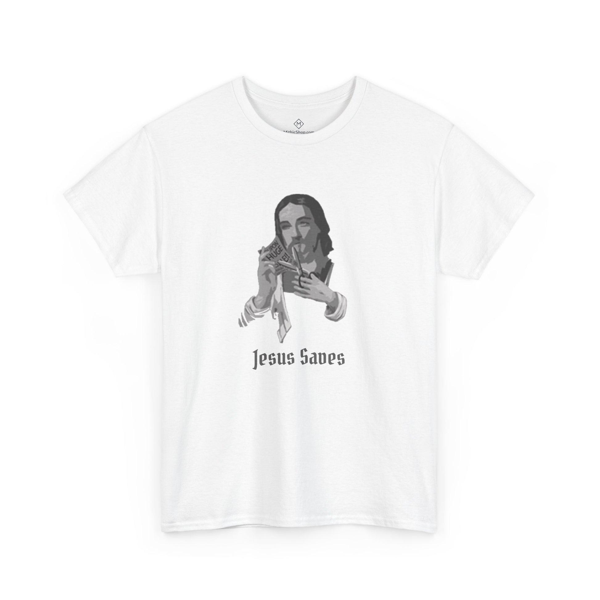 Jesus Saved Graphic Unisex Cotton Tee