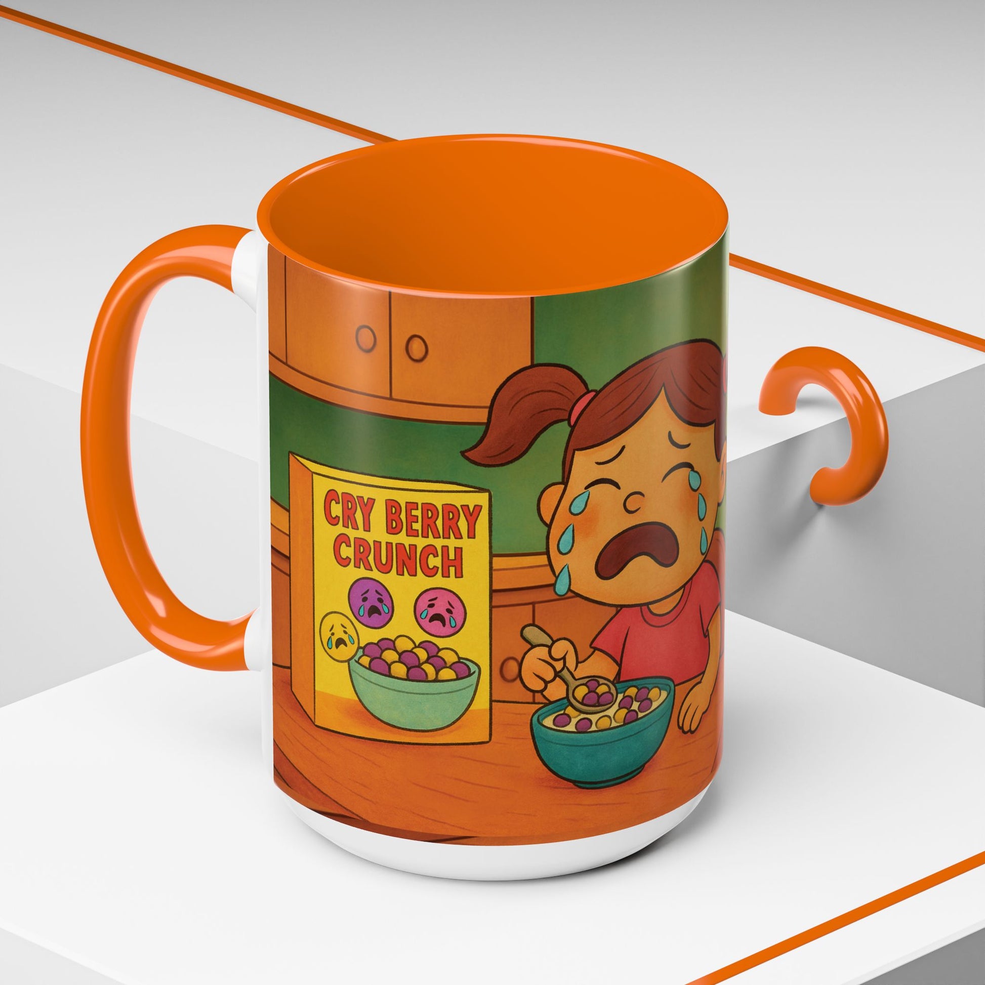 Cry Berry Crunch Sad Breakfast Coffee Mug